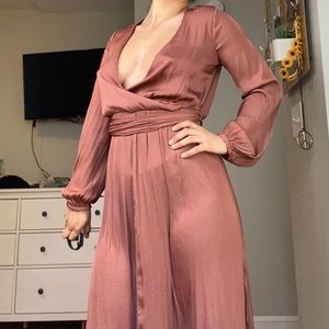 Forever 21 Satin Maxi Dress